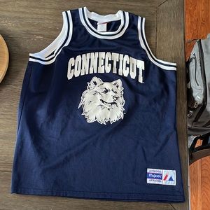 UConn Connecticut Basketball Jersey Majestic XL